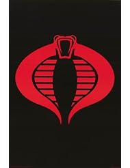 Home: GI Joe Cobra Logo 24"x36" Art Print Poster - NMR Distribution