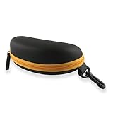 Semi-hard Eyeglass / Sunglass Case with Colored Zipper