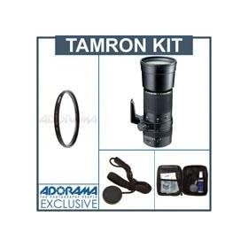 Tamron SP 200-500mm f/5-6.3 Di Auto Focus Zoom Lens Kit, for Nikon AF D - with 6 Year USA Warranty,Tiffen 86mm UV Filter, Lens Cap Leash, Professional Lens Cleaning Cleaning Kit