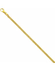 Genuine 14K Yellow Gold 4.5Mm Polished Fancy Link Bracelet 8 Inches 100% Satisfaction Guaranteed.
