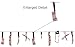 Amscan Bloody Weapons Garland (Paper 7.5')