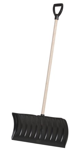 Erapro B-3 26 inch Poly Snow Shovel Blade / Pusher with wood shaft 42 "with sand