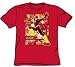 Search : FLASH Justice League Superhero Adult Red T-shirt Tee Shirt