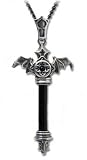 Ruthven Cross Gothic Pendant Necklace