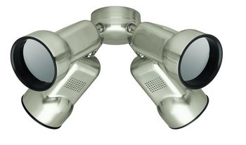 Hunter 28099 4-Light Soft Brushed Nickel