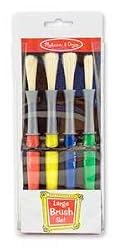 MELISSA & DOUG LARGE PAINT BRUSH SET