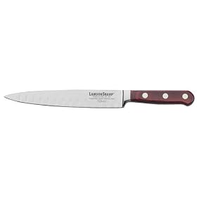 LamsonSharp 8-Inch Forged Kullenschliff Carving Knife by Lamson
