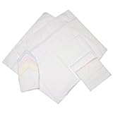 浴用ガーゼ10点セット 白無地