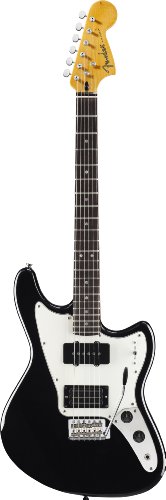 Fender Modern Player Marauder Electric Guitar, Black, Rosewood Fretboard