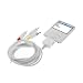 Hi Resolution Classic AV (Audio Visual) Composite Audio Video Cable (RCA) for Apple iPod AT&T iPhone 3G, 1G, iPod Touch 1G, iPod Classic and iPod nano 2G, 3G, iphone 3G V2.1, iTouch 2G, Nano 4G Chromatic, New Ipod classic 120G, for iPhone 3G 2G 1G, iPod N 31Z0wEE91kL. SL75 Hi Resolution Classic AV (Audio Visual) Composite Audio Video Cable (RCA) for Apple iPod AT&T iPhone 3G, 1G, iPod Touch 1G, iPod Classic and iPod nano 2G, 3G, iphone 3G V2.1, iTouch 2G, Nano 4G Chromatic, New Ipod classic 120G, for iPhone 3G 2G 1G, iPod N
