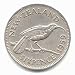 1959 New Zealand Sixpence Coin Km#26.2