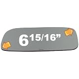 1999-2002 INFINITI G20 Flat, Driver Side Replacement Mirror Glass by Automotive Mirror Glass