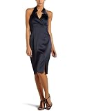 Ellen Tracy Women's Satin Halter Dress