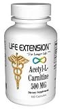 Acetyl-L-Carnitine, 500 Mg 100 Caps