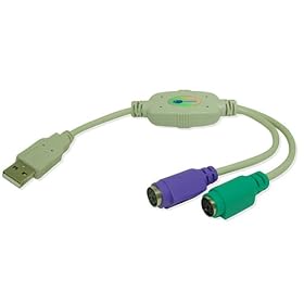 Link Depot USB-PS2 - Keyboard / mouse adapter - USB