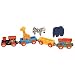 Wooden Animal Train Set 7 Piece