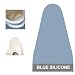 Ironing Board Cover & Pad One Piece Deluxe (48x14) Blue Coated by Whitney Design