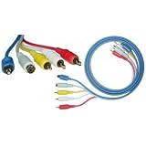 Buy All-In-One, 3 x RCA S-Video Toslink, 1.5 Meter (5 ft) by Cblwhl