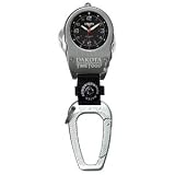 Time Tool 7, Black Dial, Carabineer Clip