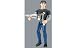 Ben 10 Alien Force - 10cm Alien Collection Kevin Levin