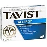 Tavist Allergy 12 Hour Relief Tablets   8 Ea