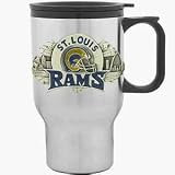 St. Louis Rams Travel Mug with Logo