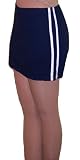 Low Waist Skort With Side Stripes