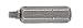 Dewalt #DW2200 25PK#2SQ Recess Bit Tip