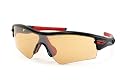 Oakley RADAR PATH Photochromic Polished Black/Black Persimmon Iridium Sunglasses (Polished Black,Black Persimmon Iridium)