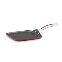 Farberware Affiniti 11 Inch Square Griddle, Red