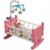 Lee Middleton Dolls 1401 Plastic Cradle With Mobile