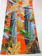 Huntsman Collection "Tree Camo Orange" Beach Towel