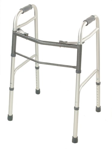 HealthPersonalCare: Medline 2 Button Folding Walker