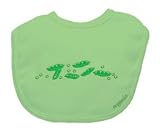 IPlay Babywear Organic Fruiti and Veggi Knit Bib in Sage