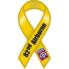 82nd Airborne Mini Ribbon Magnet