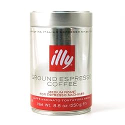 illy Ground Espresso Coffee Medium Roast