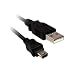 Essex Electronics 1m USB 2.0 A - 5 Pin Mini B Camera/MP3 Cable