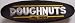 DOUGHNUTS - Logo - Patch