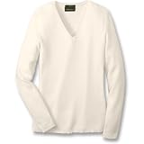 Apparel : Ribbed Cotton V-Neck Sweater