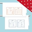 Cooking Tips Kitchen Towel Set in Gift Box- 100% Cotton