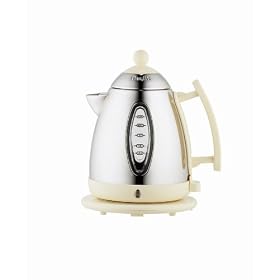 Dualit 72100 Cordless Jug Kettle Stainless Steel/Cream