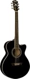 Washburn Black Knight Series WMJ5SCEB Acoustic Electric Guitar