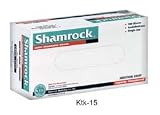 Shamrock 61411 Powder Latex Industrial Small Examination Gloves - Sold By the Case