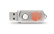 Centon Clemson Tigers DataStick Twist 2 GB USB 2.0 Flash Drive DSTC2GB-CLEM