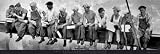 New York Men on Girder Categories Poster Print, 36x12