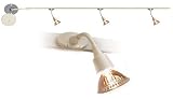 LitesNow Valo Instant Track Do-it-Yourself 3 Fixture Hardwire Track Lighting Kit, White