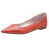 MIA Womens Hepburn Skimmer,Red Leather,7 M