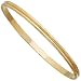 14K Yellow Gold Fashion Bangle Bracelet
