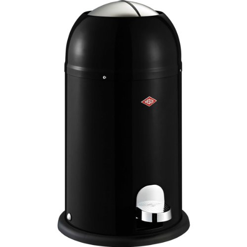 Wesco 180 312-62 Kickmaster Junior Abfallsammler, schwarz