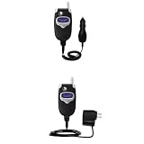 Essential Kit for the Motorola V535 - includes Car and Wall Charger with Rapid Charge Technology - Gomadic Brand w/ TipExchange Technology
